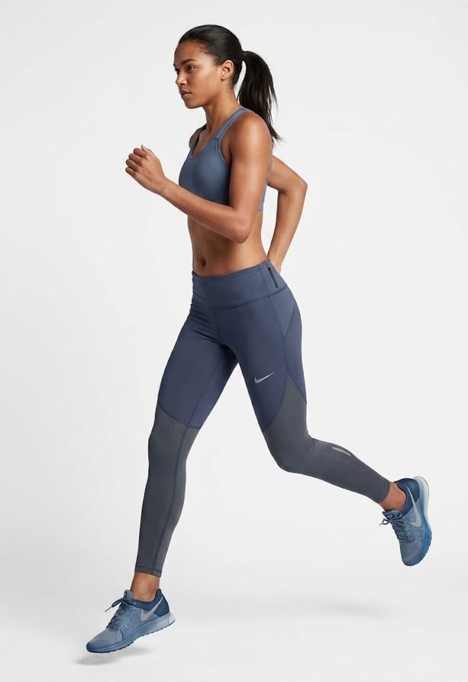 Nike Dri-FIT Fast Crop Running Tights Size S